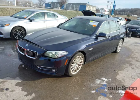 2014 BMW 528I z USA, uszkodzony, nr VIN WBA5A5C52ED503517